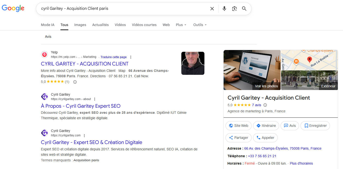 Importance des avis Google pour le référencement local