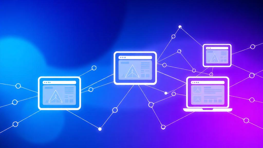 Réseau de connexions netlinking - stratégie de backlinks