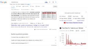 faire de la rédaction intuitive en SEO, vous apportera bénéfice et visibilité sur les moteurs de recherche comme google
